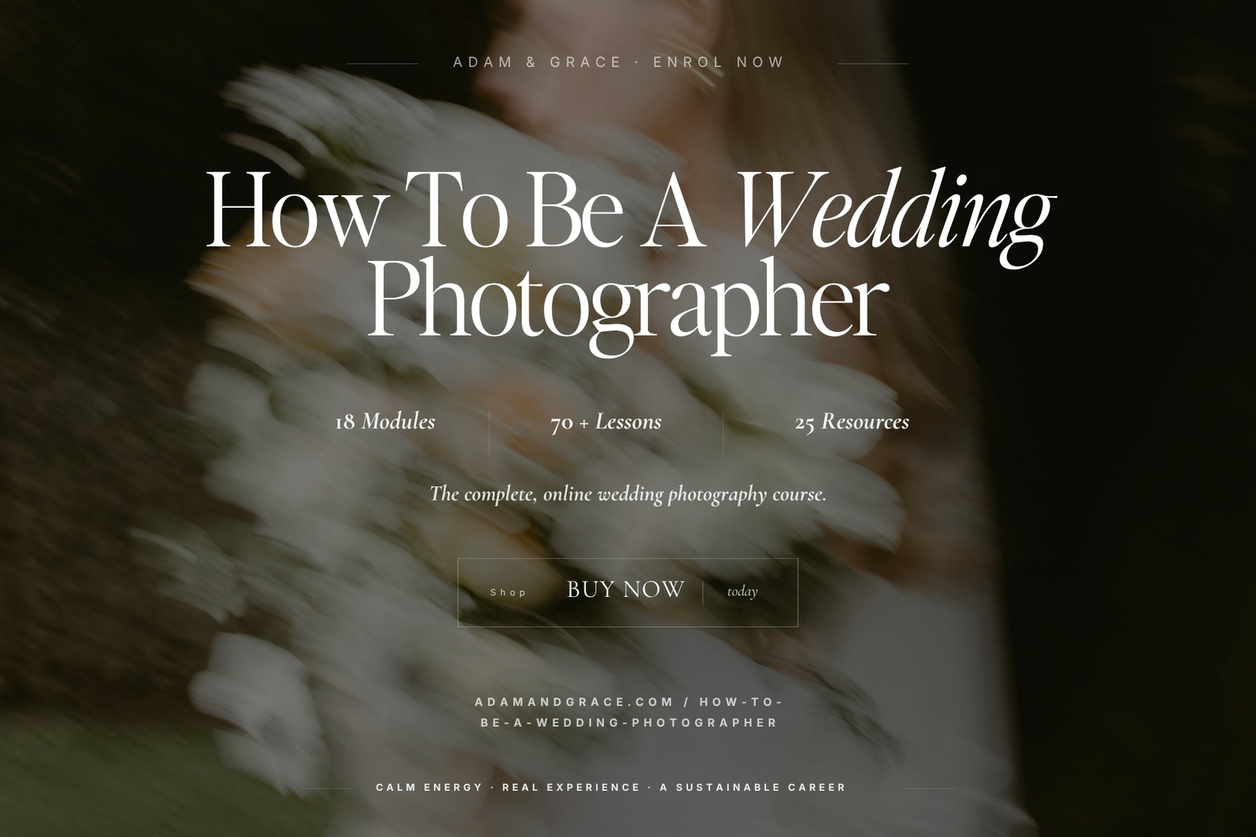 How to be a Wedding Photographer Course