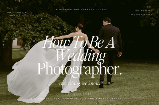 How to be a Wedding Photographer Course