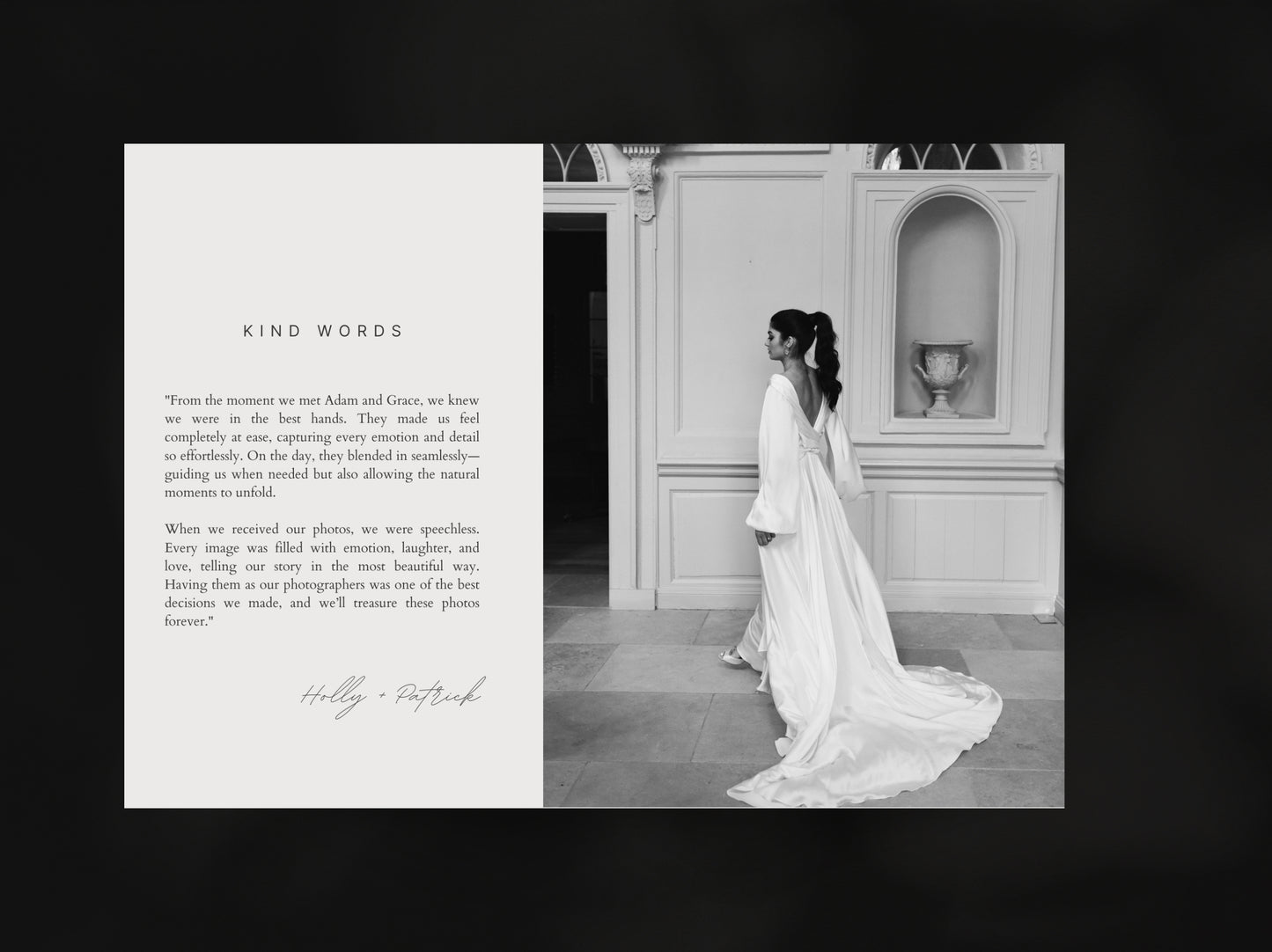 AG Wedding Price Guide