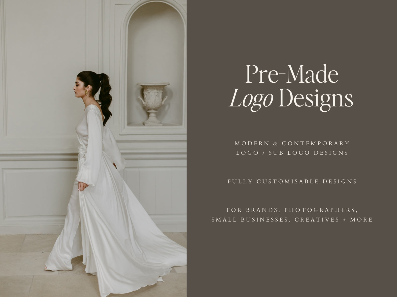 Pre-made logo designs for photographers and creatives