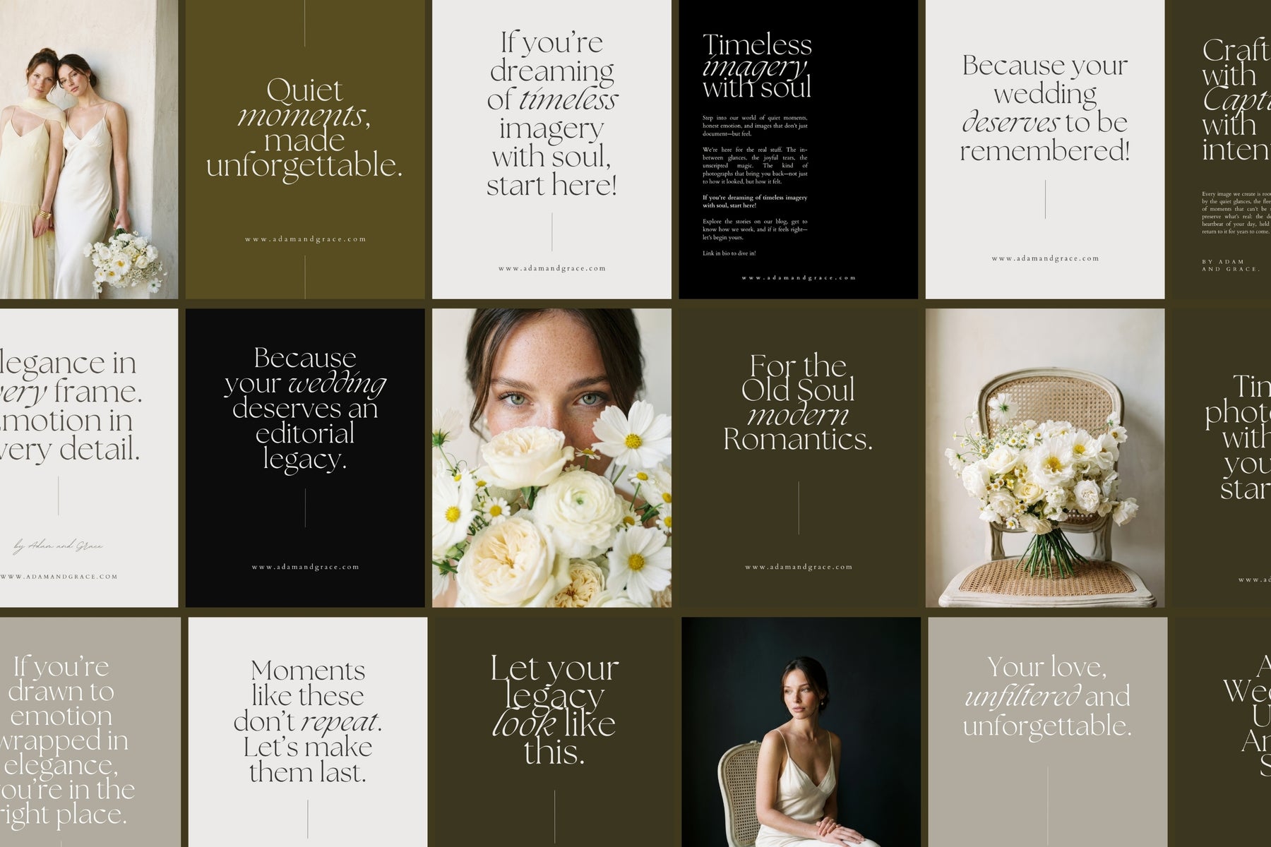 An elegant closing slide to finish your Instagram post