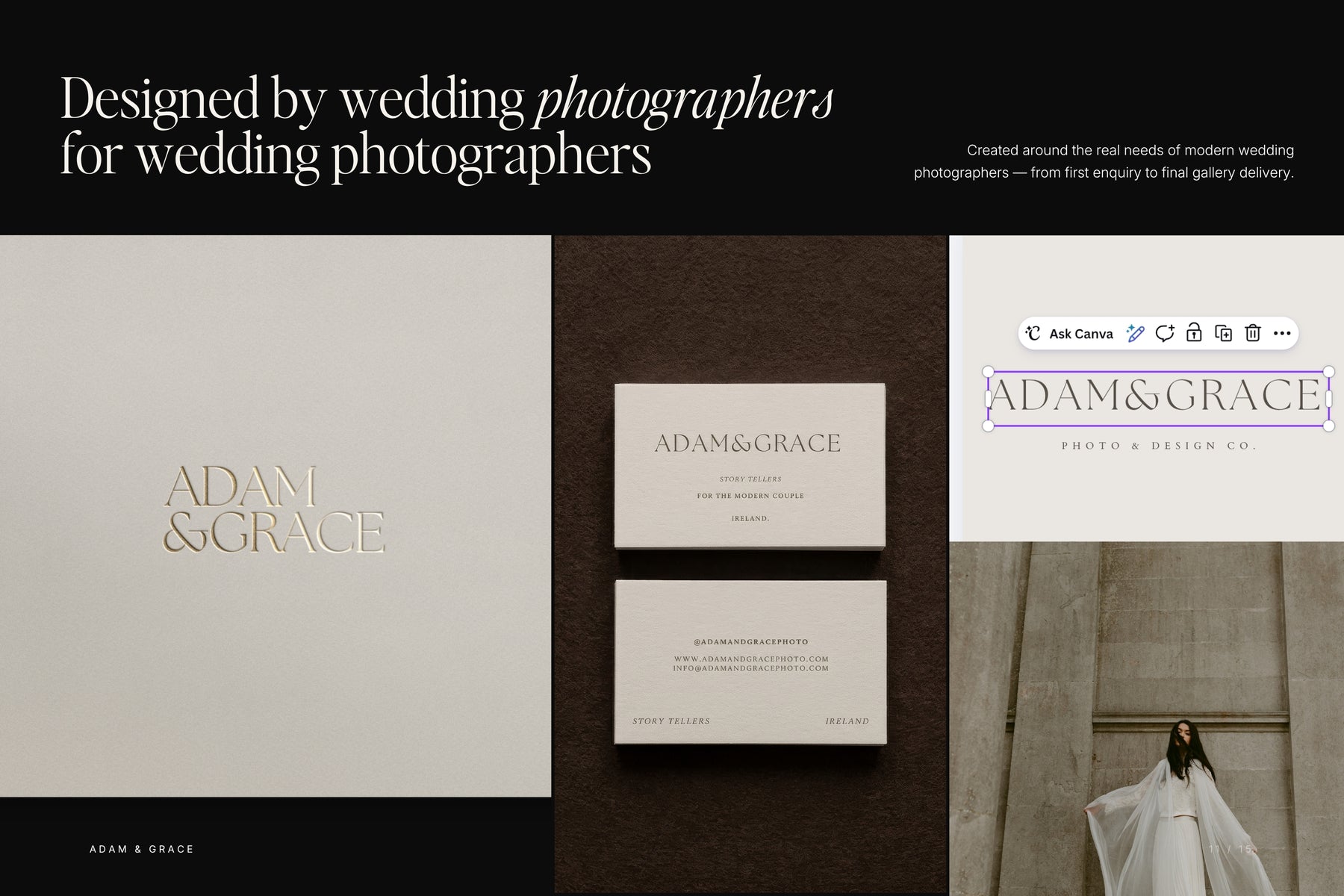 Designed by wedding photographers, for wedding photographers
