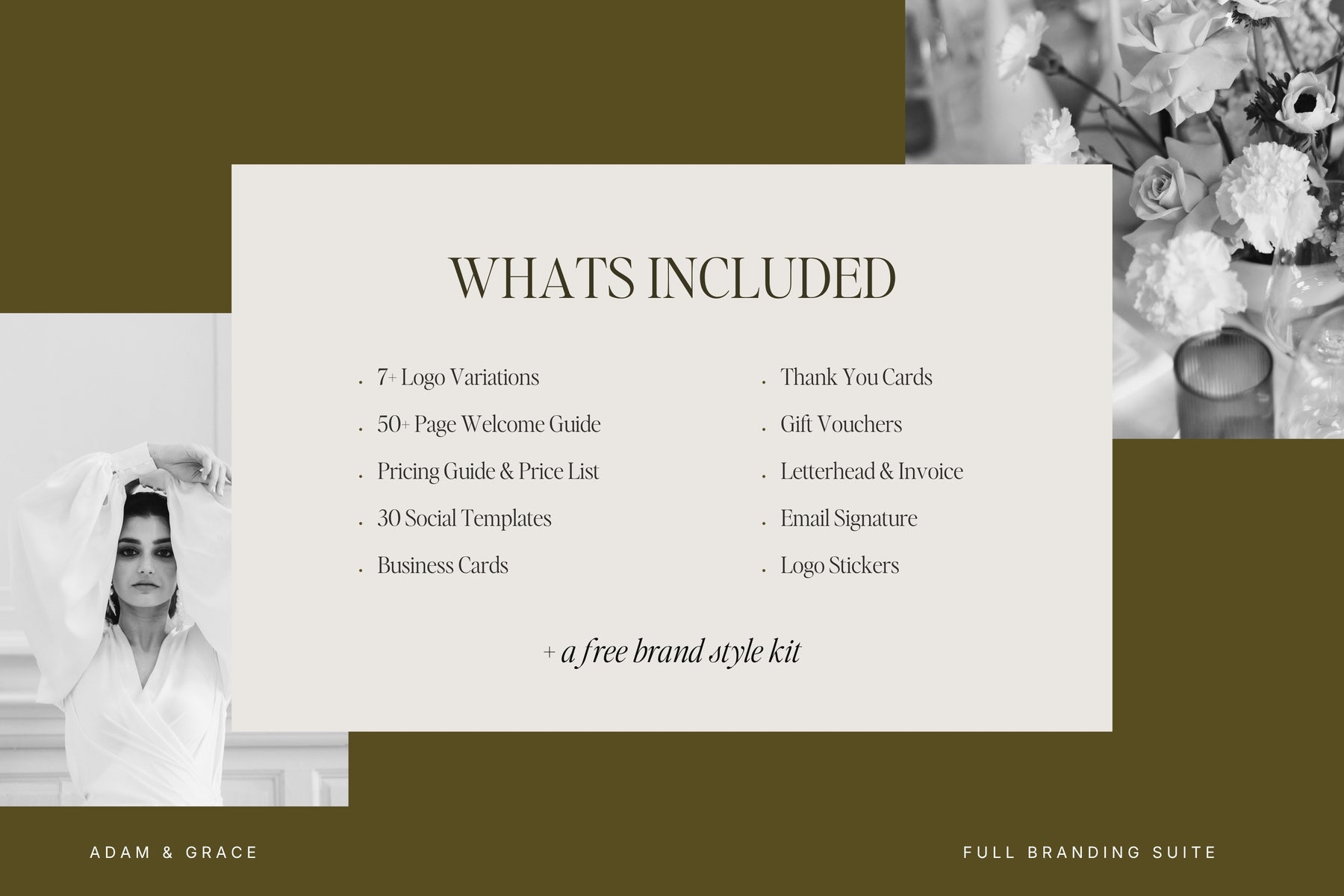 What's included in the full branding suite