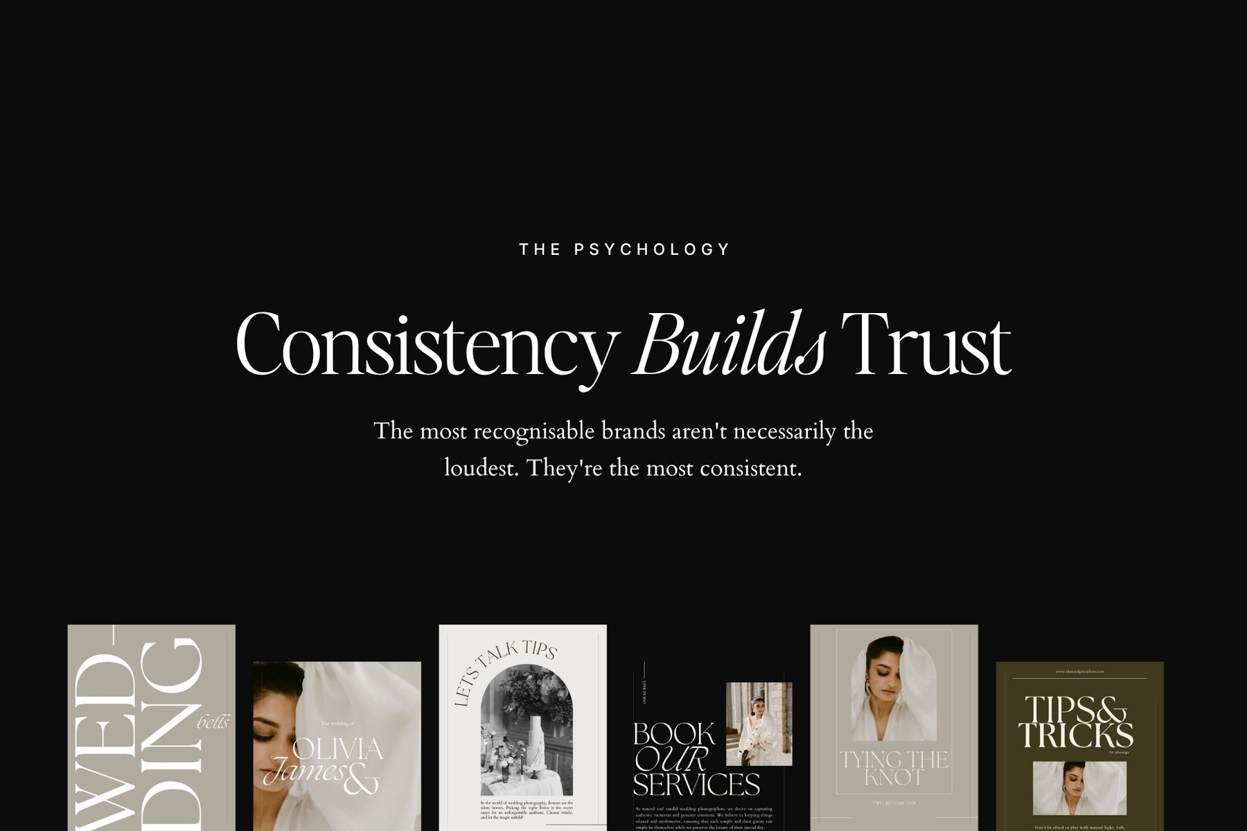 Consistency builds trust on your Instagram feed