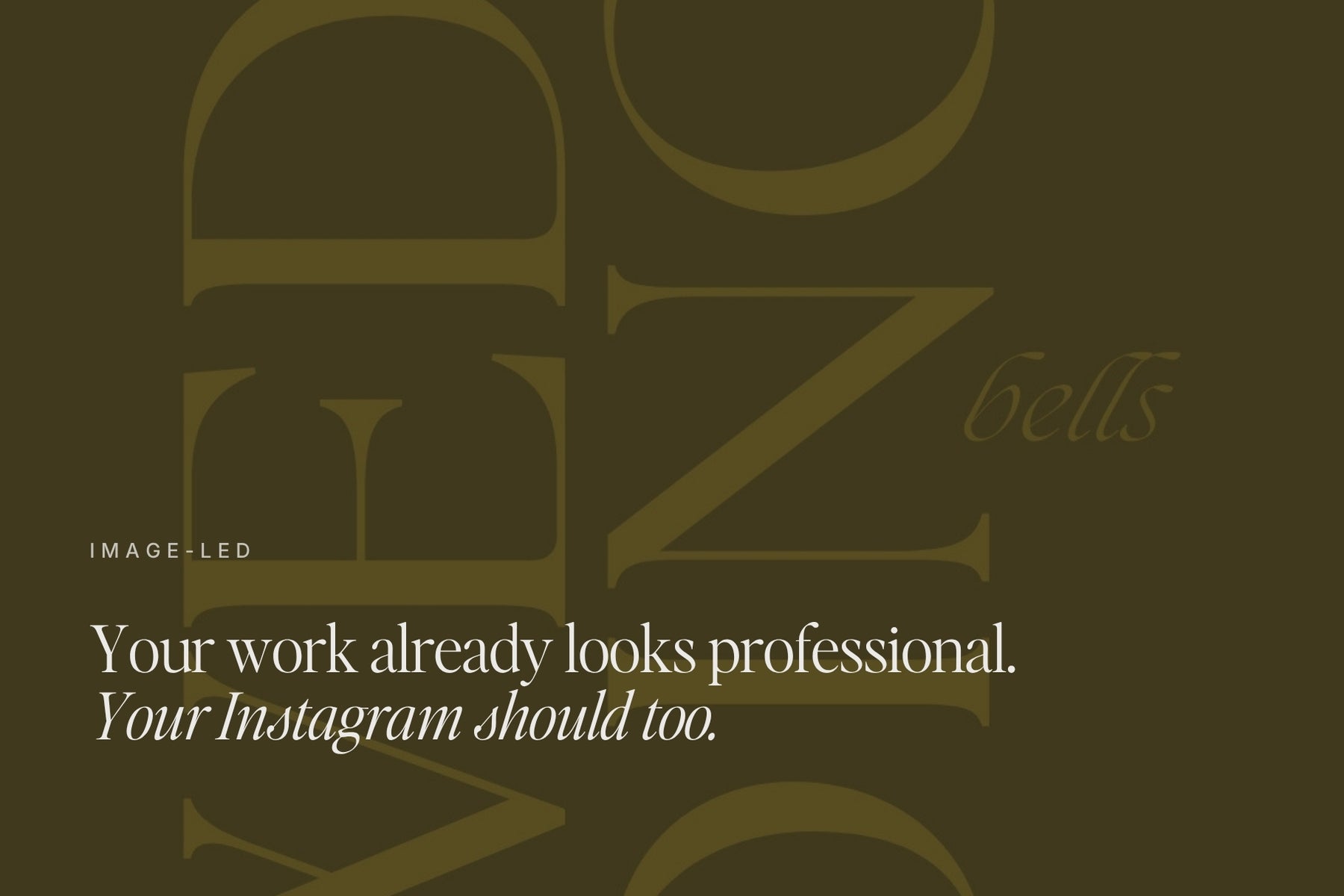 Get noticed - editorial Instagram templates for photographers