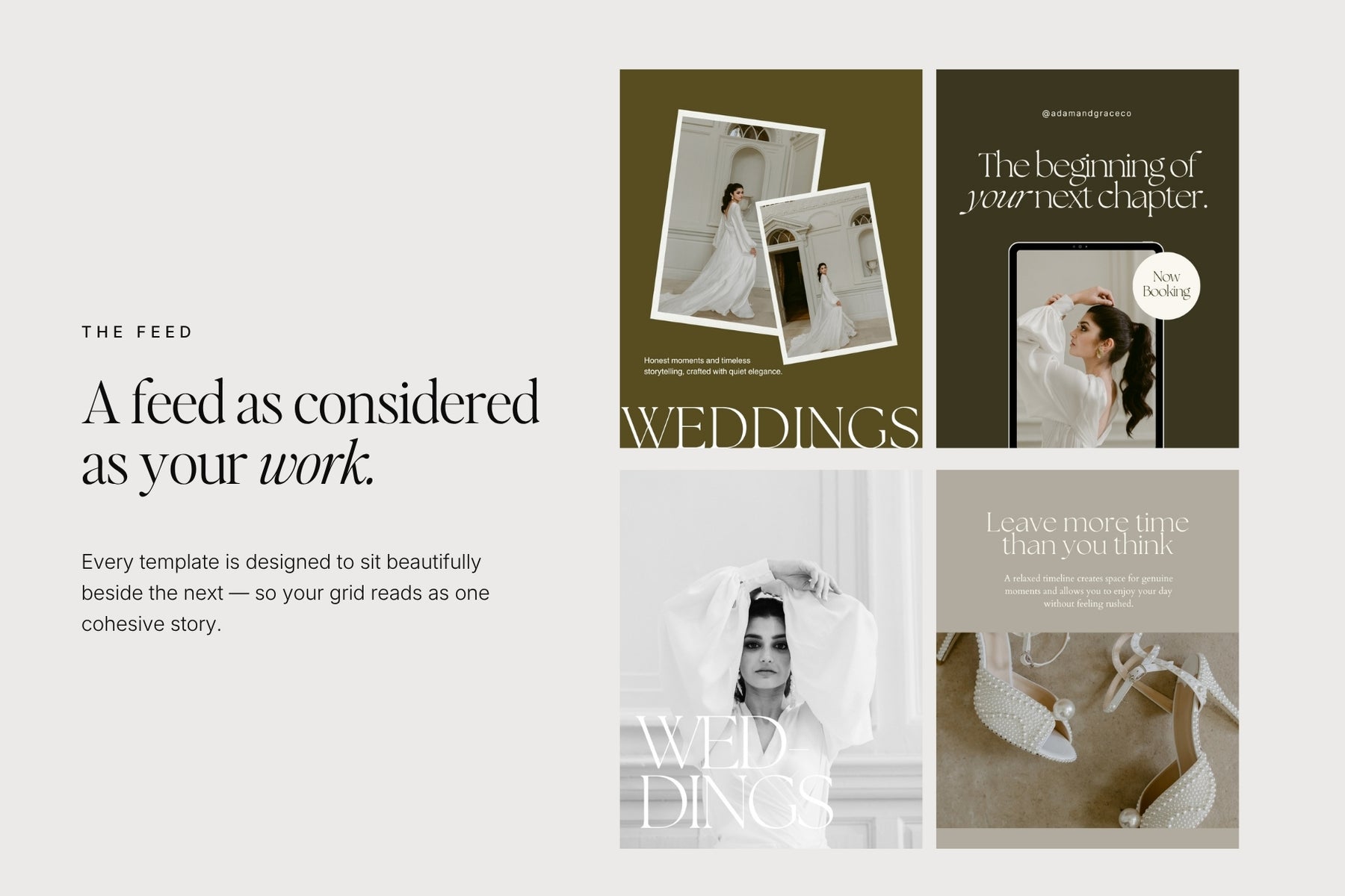 A feed as considered as your work