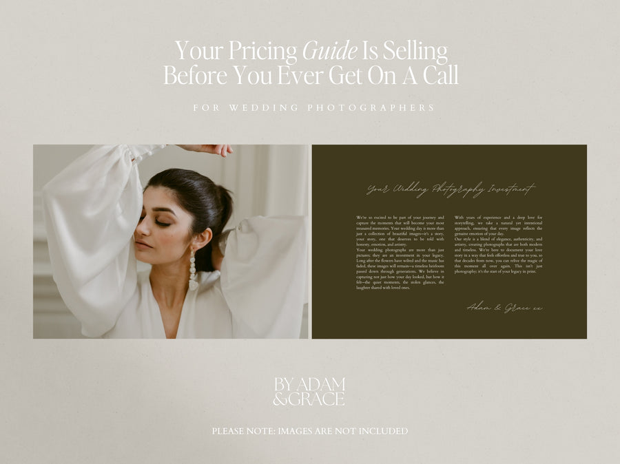 Send your pricing guide before you even get on a call