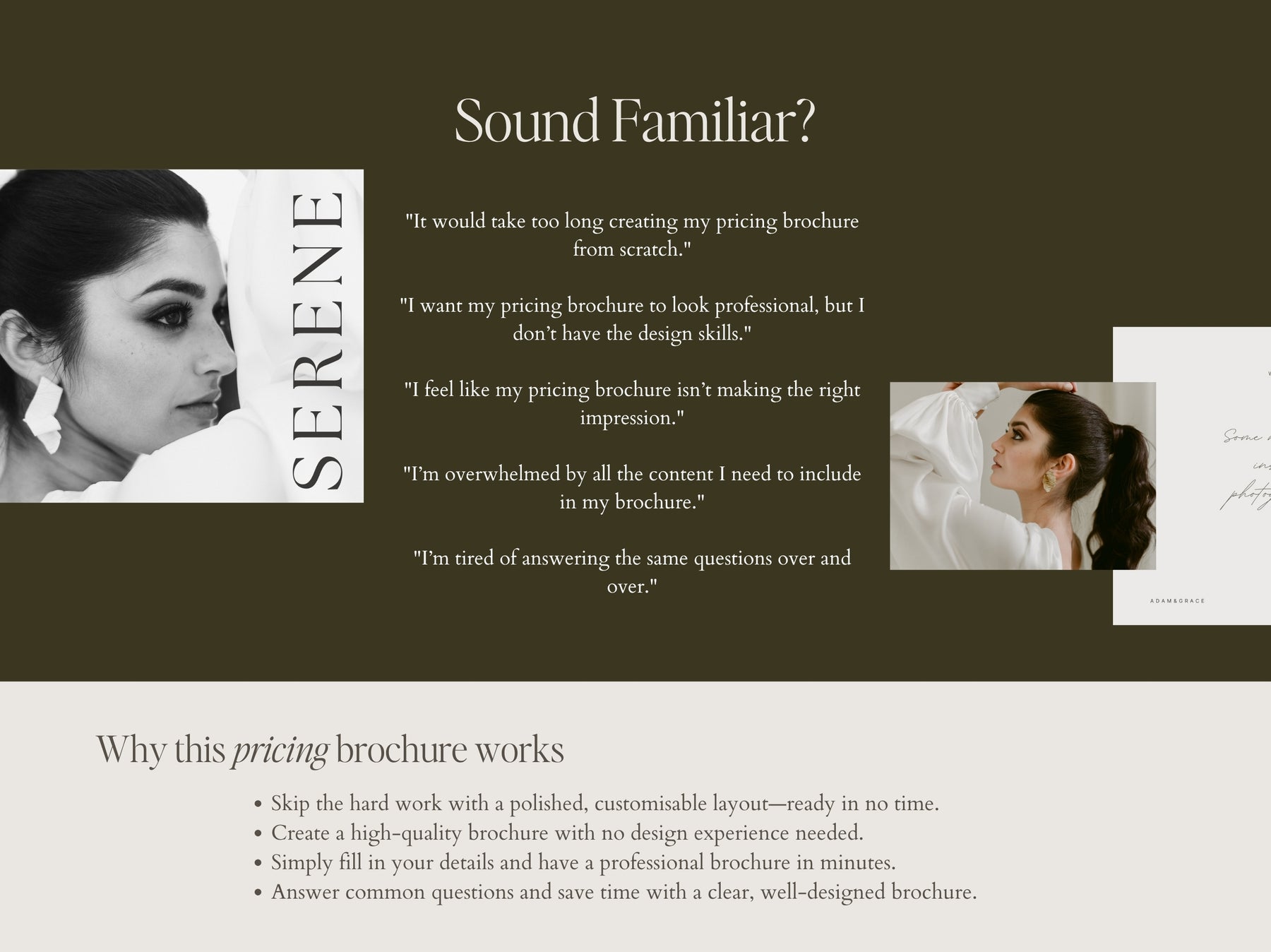 Sound familiar? Why this pricing brochure works
