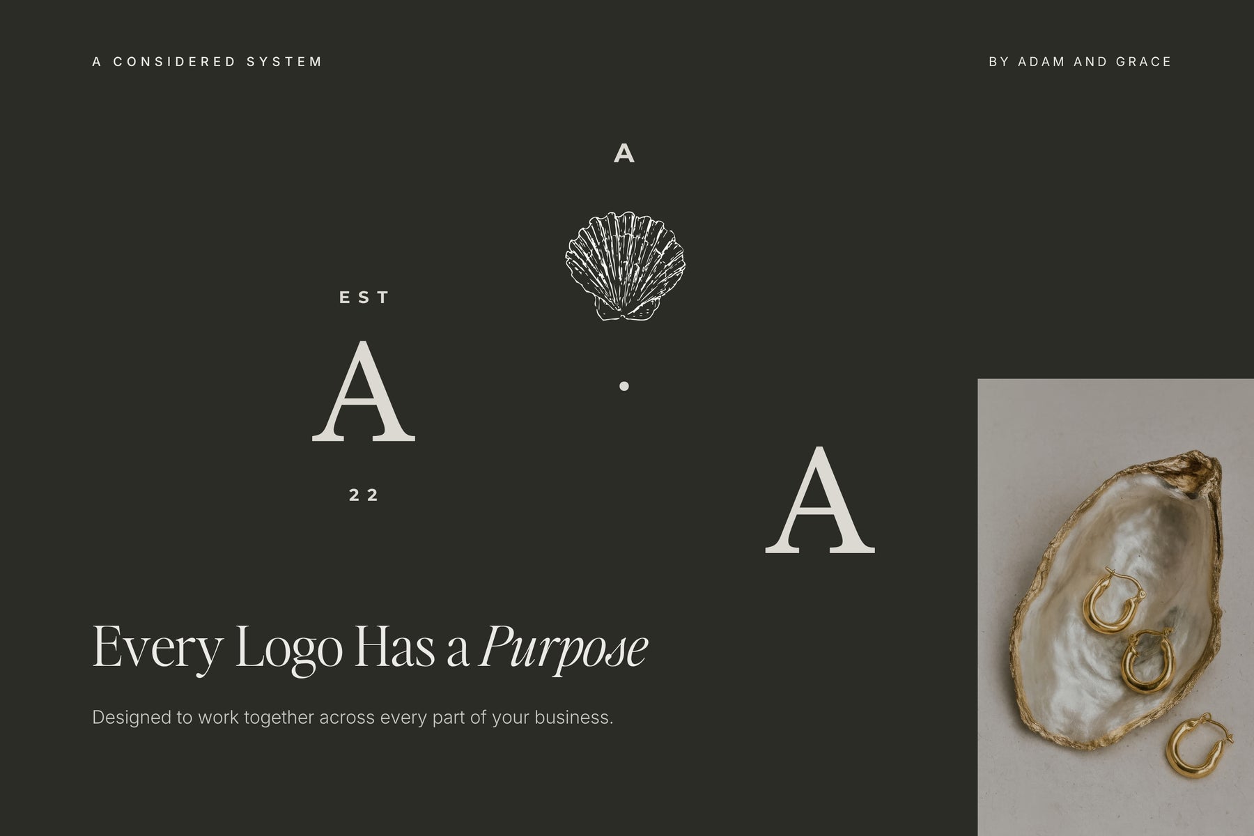 Allure logo set — a complete, cohesive branding system for your business