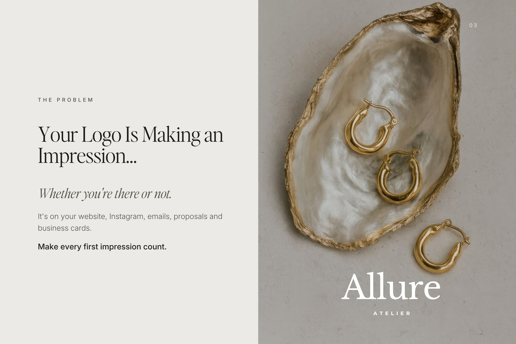 Generic logos hold brands back — the Allure logo set solves it