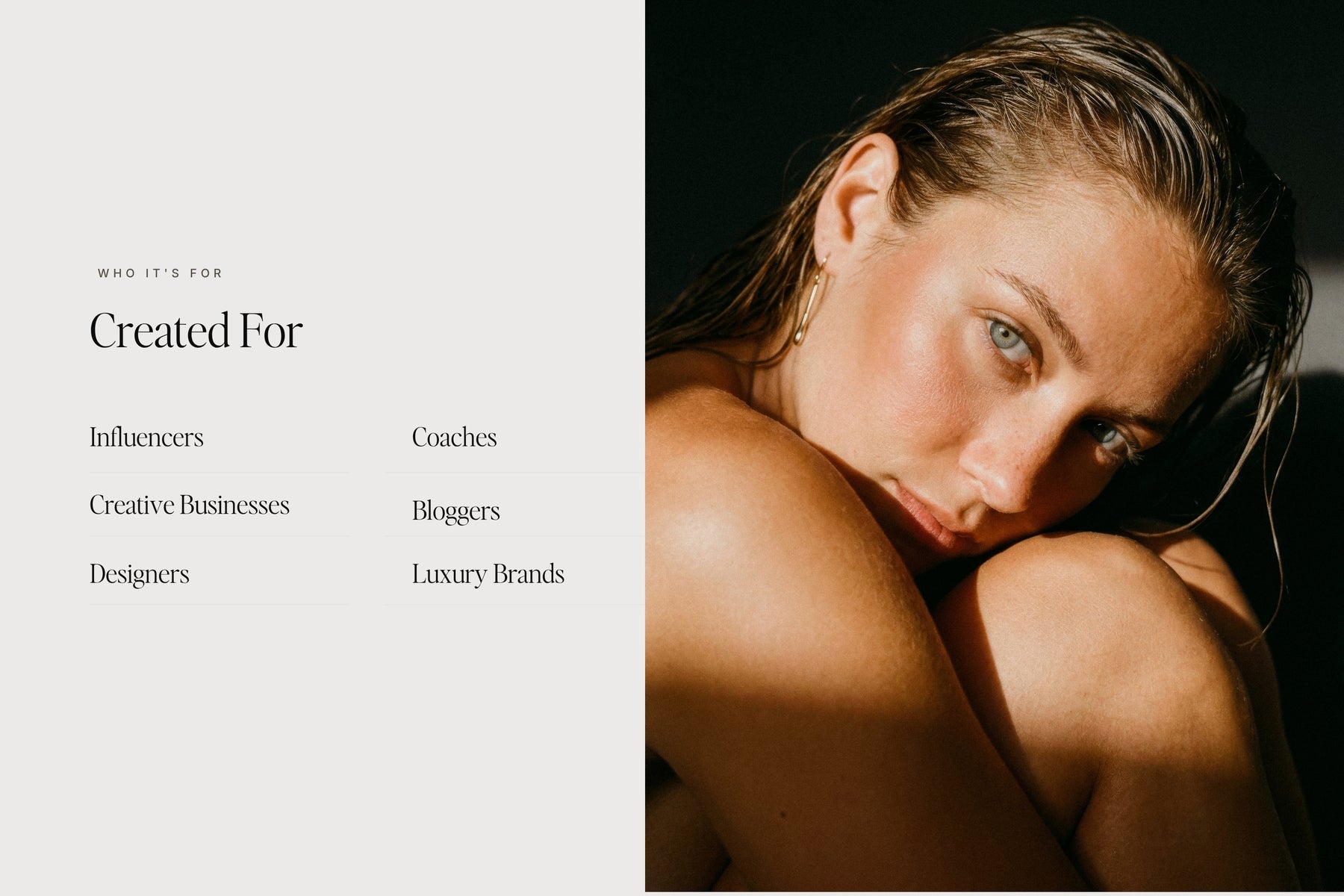 Allure editorial stock image — high-end brand photography for coaches and creatives