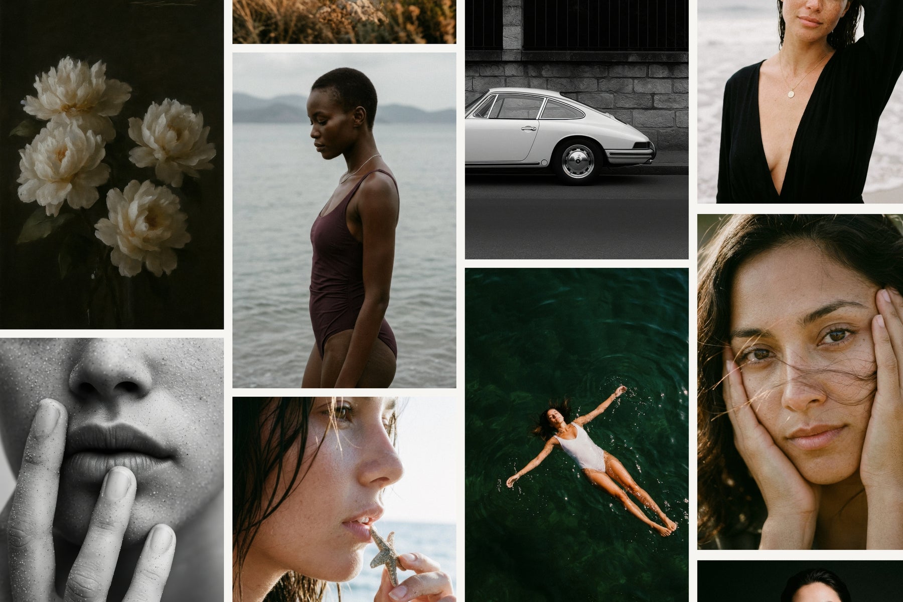 Allure timeless stock image — refined editorial brand photography