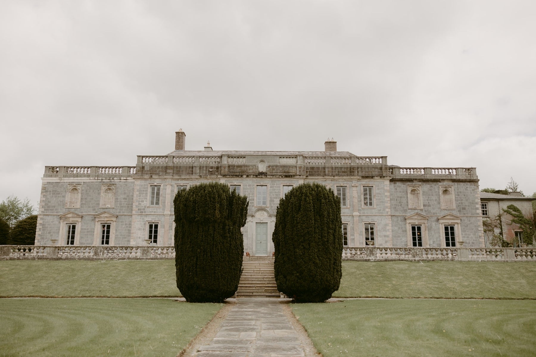 Irish country house wedding venue exterior
