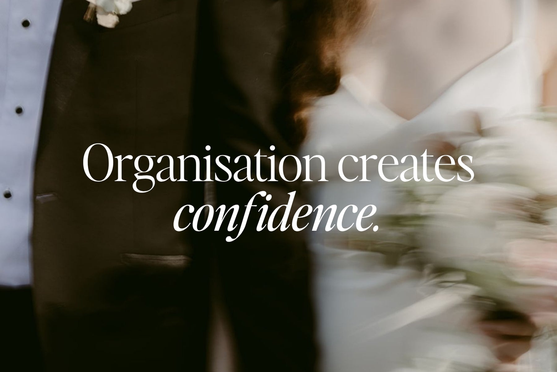 Organisation creates confidence for wedding photographers