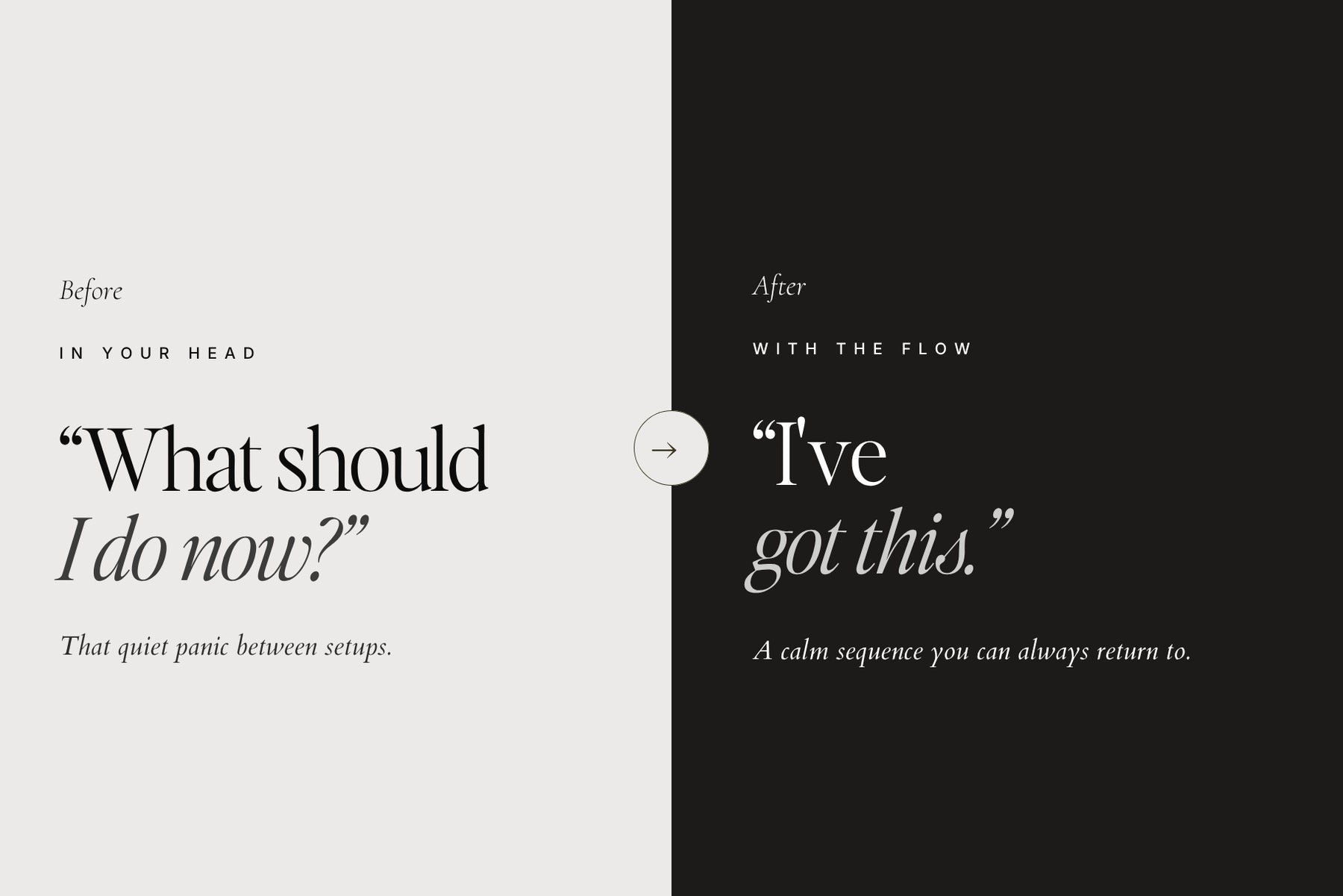 What should I do now? I've got this - confidence for photographers