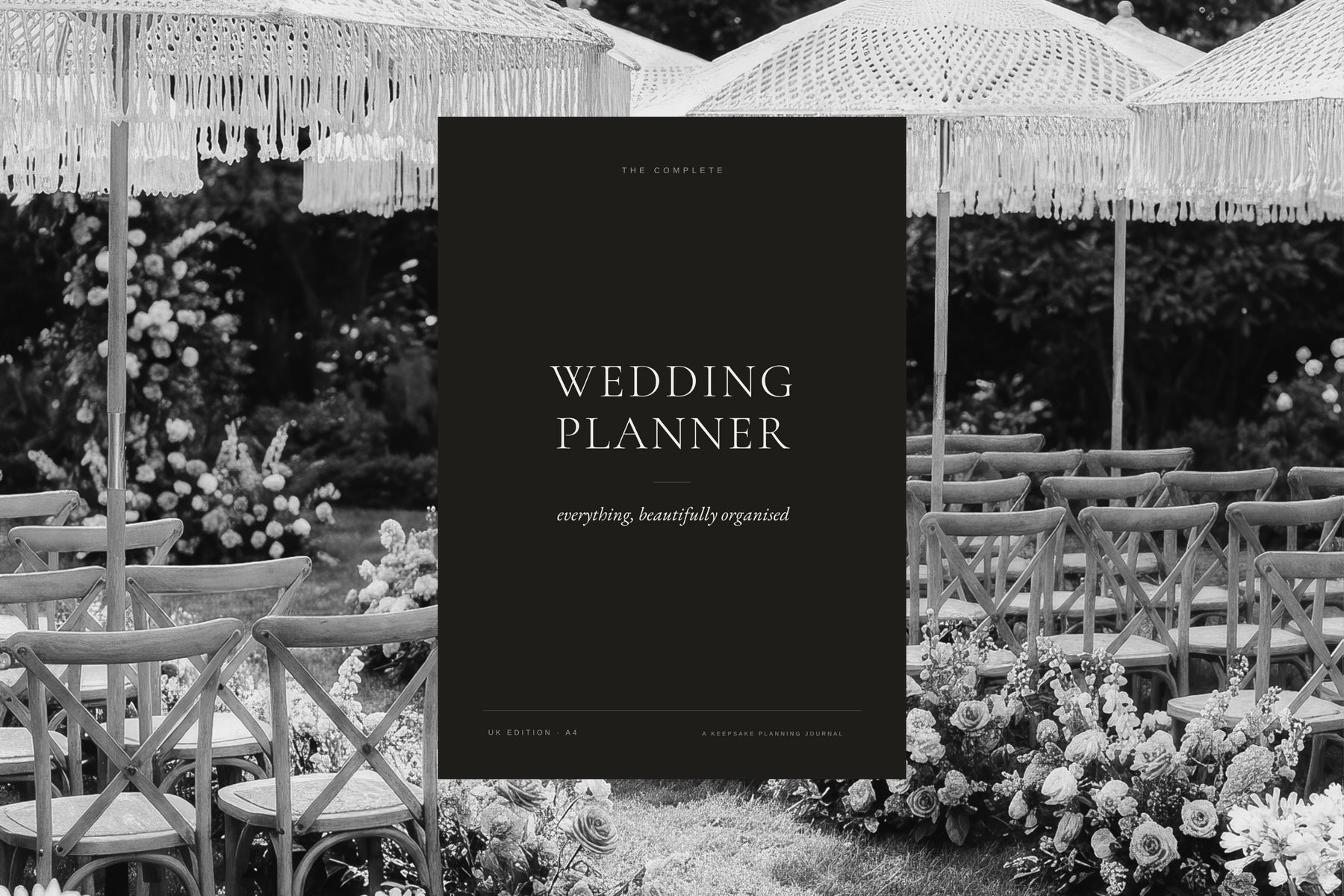 More than a planner — a wedding keepsake for your story and vows