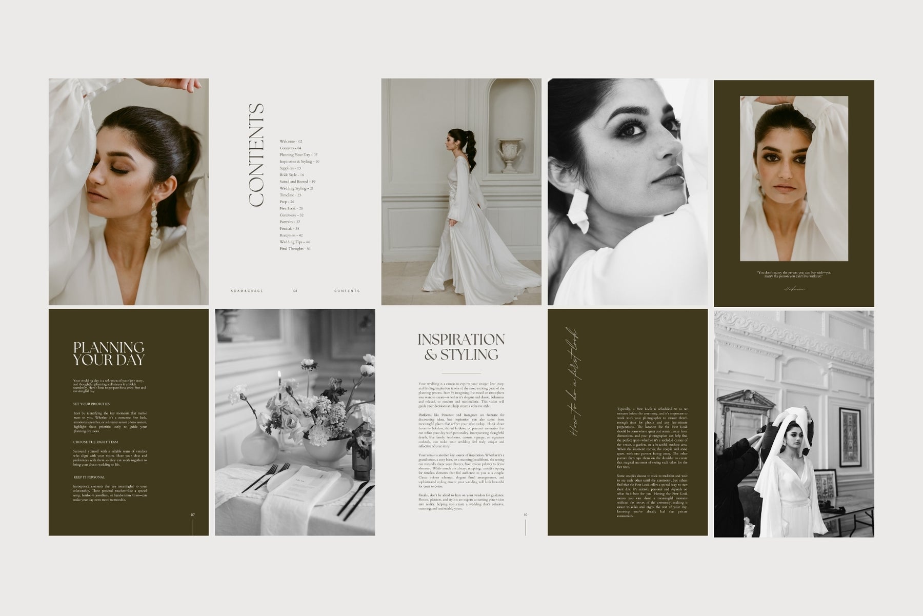 Customise the welcome guide fonts, colours and layout in Canva
