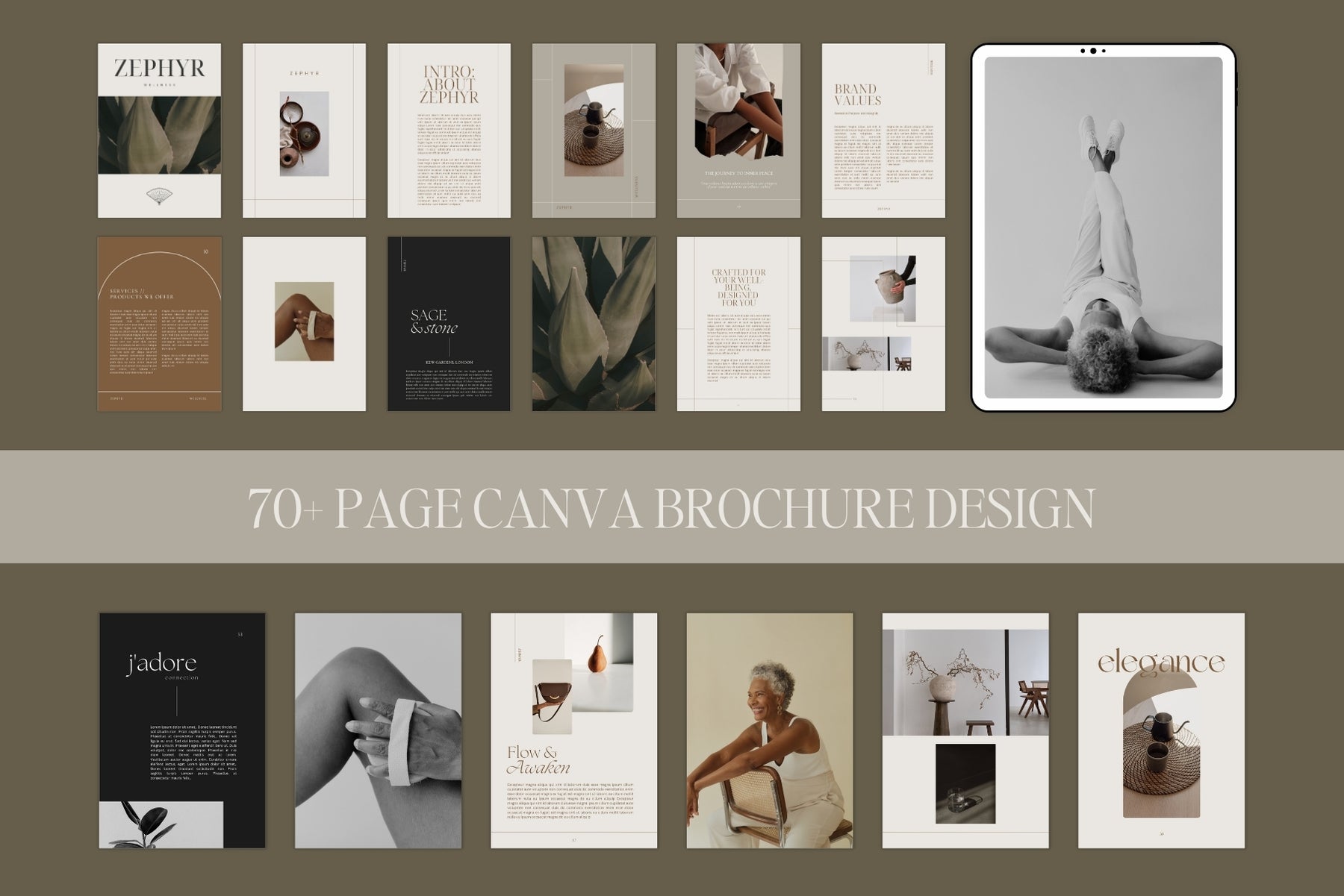 Designed to be remembered — a brochure that makes a lasting impression