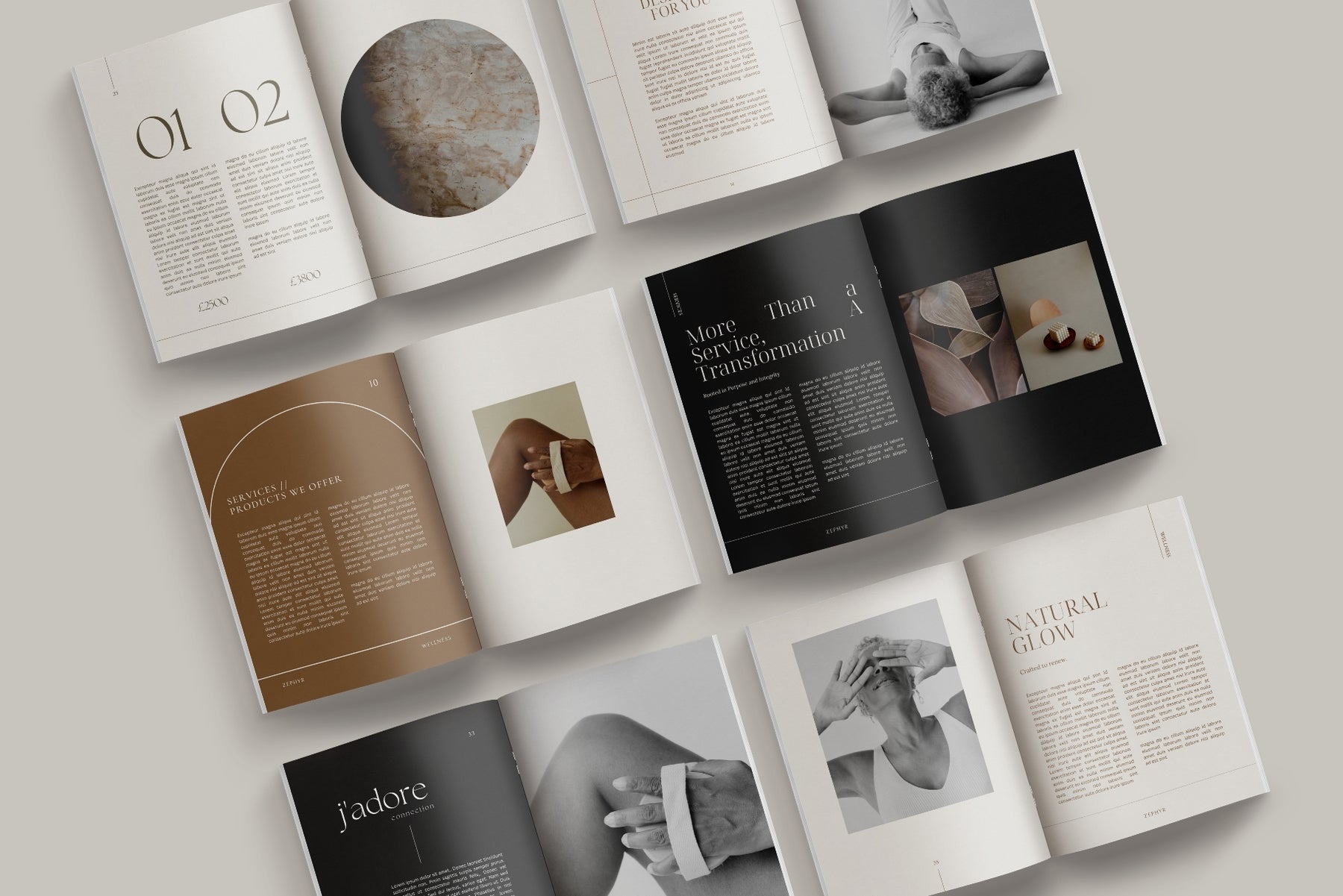 How it works — customise the Zephyr brochure in Canva