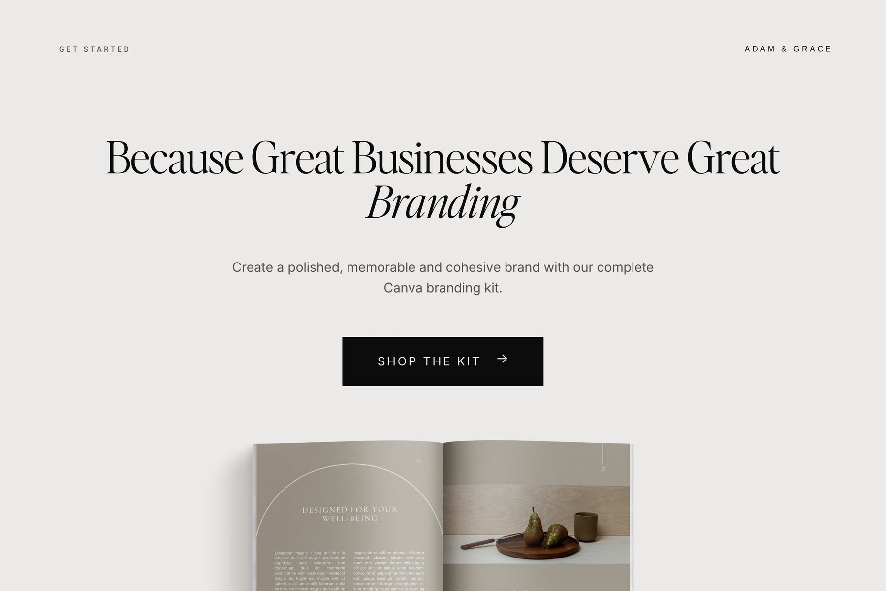 Because great businesses deserve great branding — Zephyr Full Branding Suite