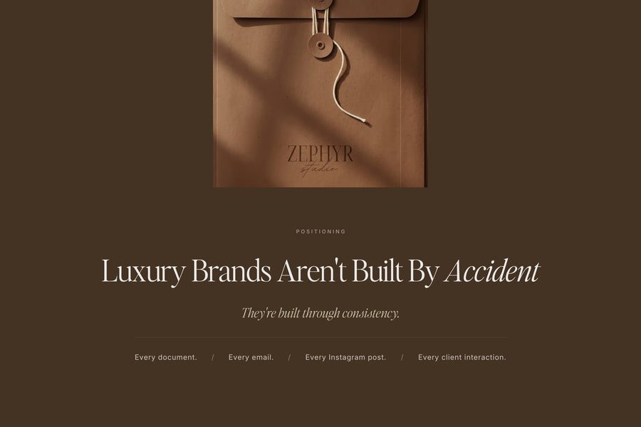 Everything you need to build a beautiful brand