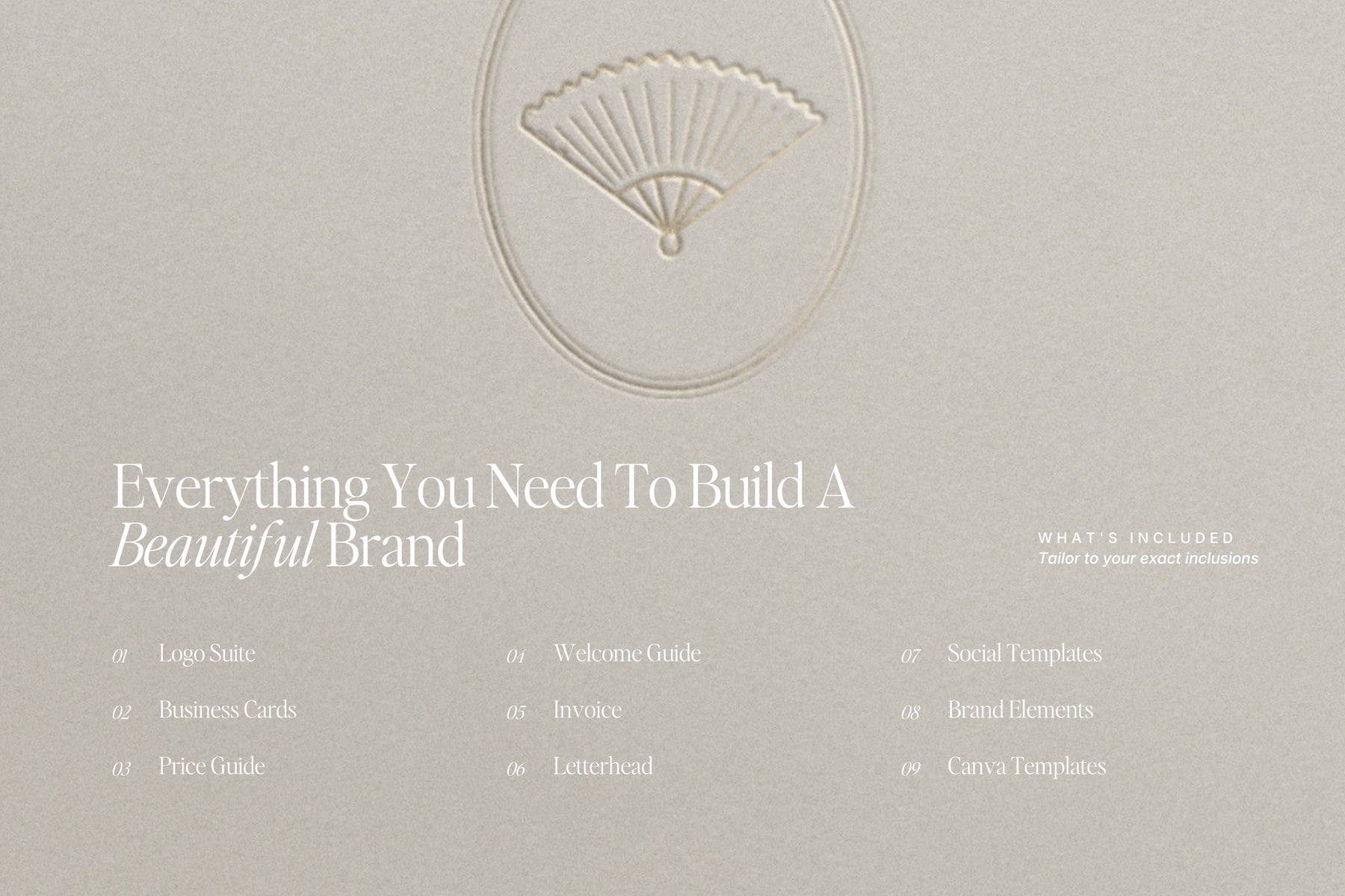 What's included in the Zephyr Full Branding Suite