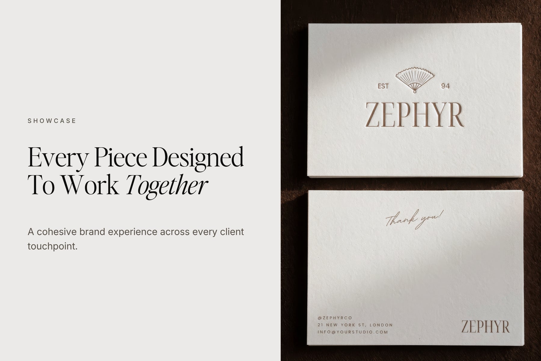 Every piece designed to work together