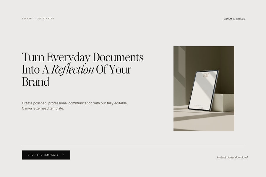 Turn everyday documents into a reflection of your brand