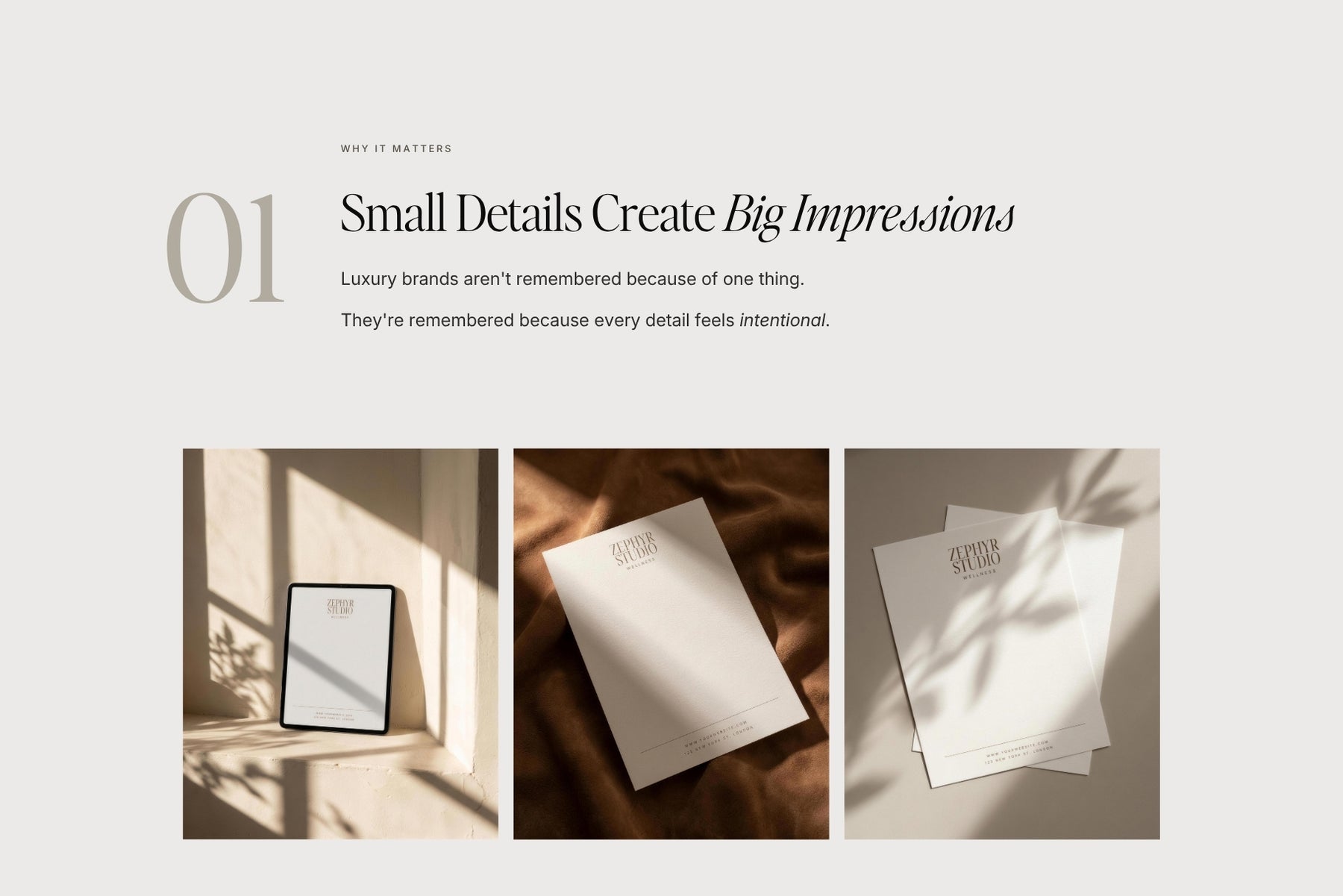 Small details create big impressions — why a branded letterhead matters