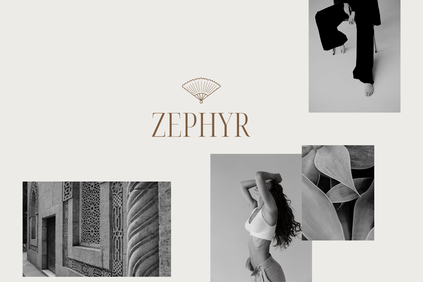 Timeless Zephyr logo templates for creative and modern brands