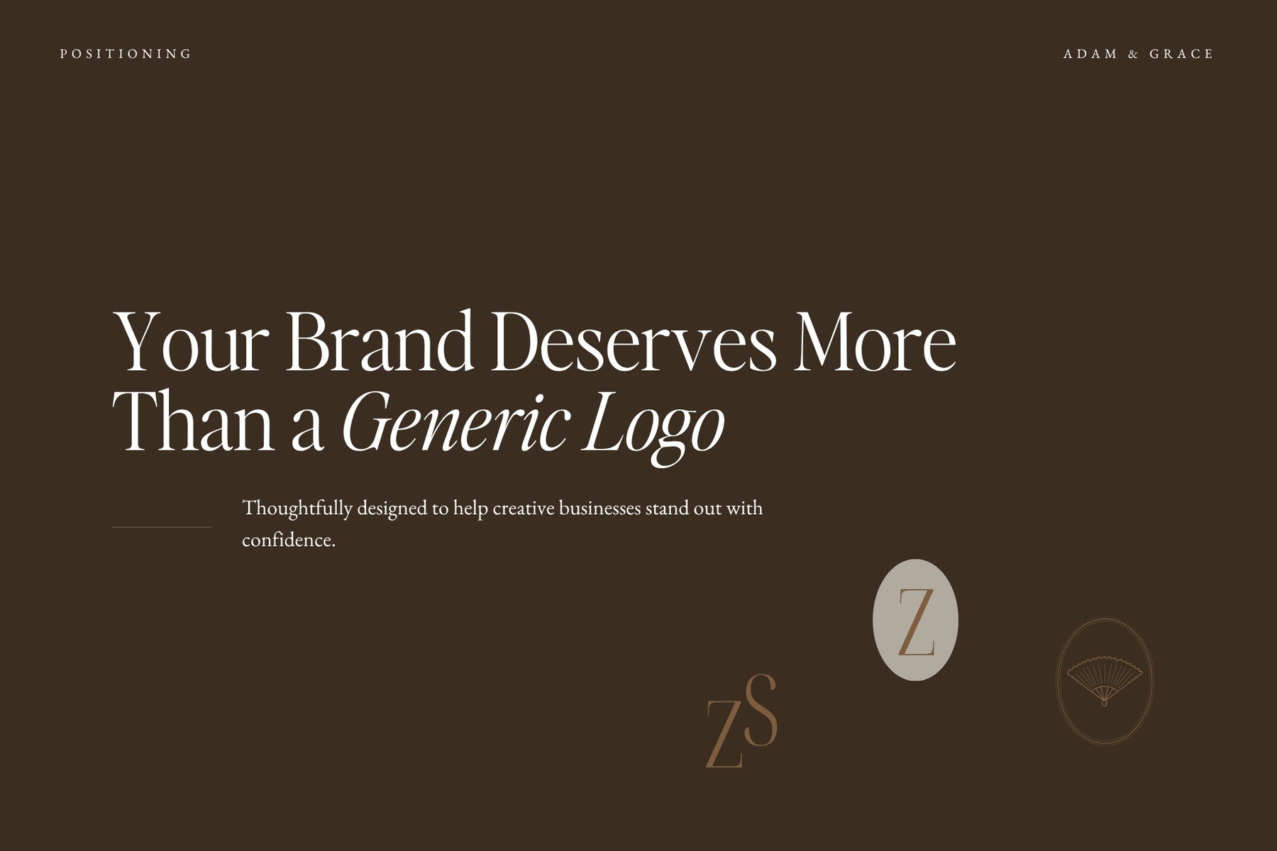 The Zephyr logo set offers more than generic, off-the-shelf designs