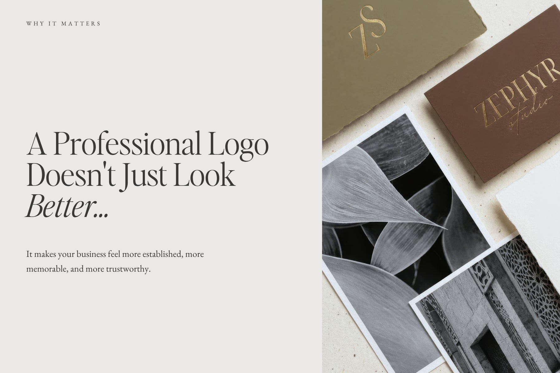 Why a professional logo matters for building a strong, trusted brand