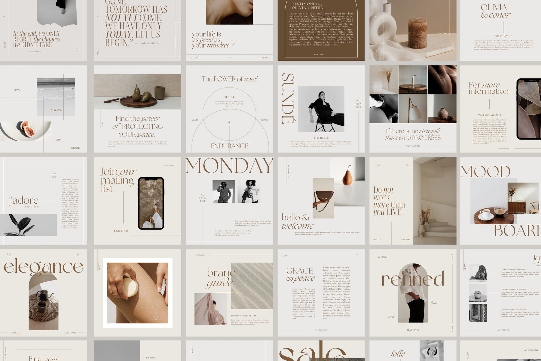 Build a brand people remember with Zephyr templates