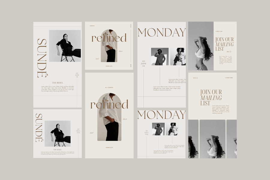 More than templates - a cohesive Instagram aesthetic
