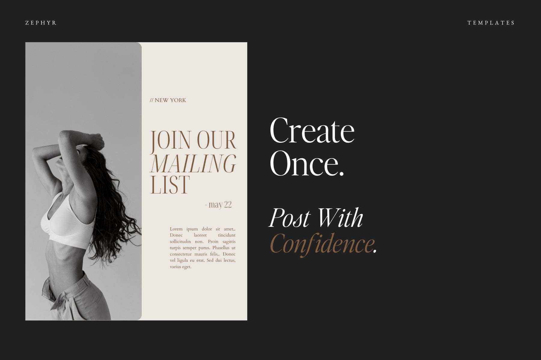 Create once, post with confidence